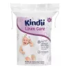 Kindii Linen Care detské vatové tampóny, 100% čistá bavlna, hypoalergénne, dermatologicky testované, 50 ks