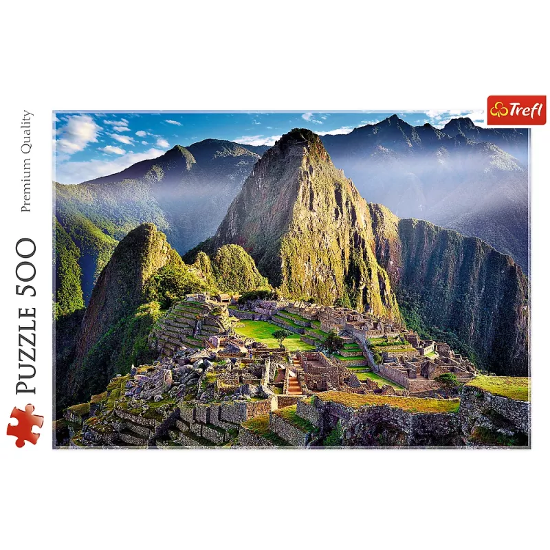 TREFL puzzle 500 dielov Historická svätyňa Machu Picchu