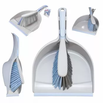 YORK BACTERIA STOP lopatka na smeti s kefou Bacteria Stop 23x33x10cm