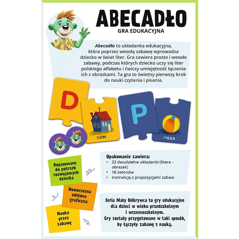 TREFL Little Explorer Alphabet vzdelávacia hra