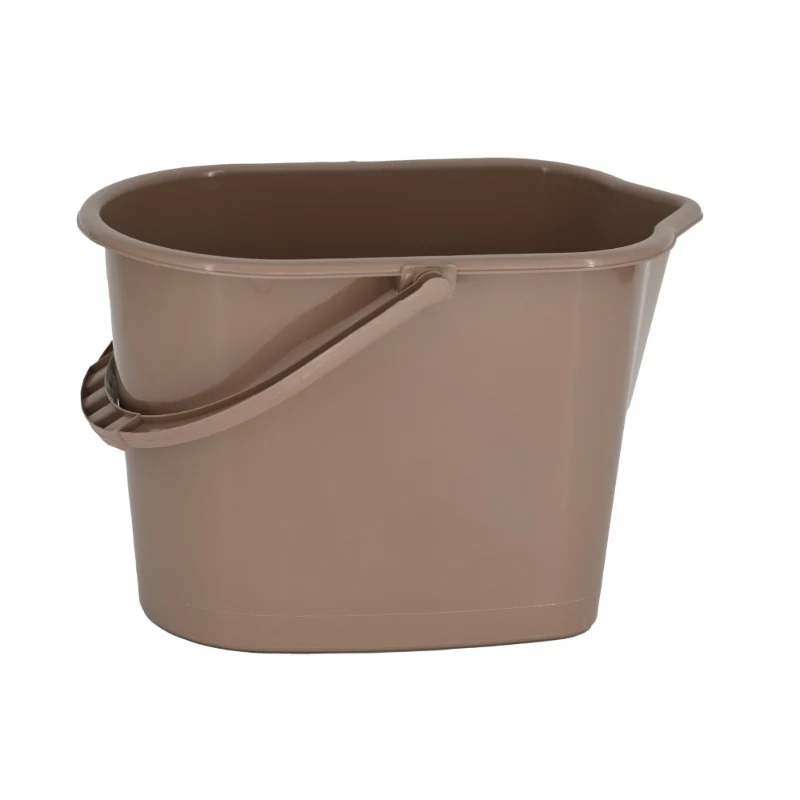 YORK Obdĺžnikové vedro 14L 34x30x33cm antracit