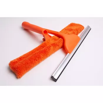 YORK Stierka na okná 32 cm modrá/sivá