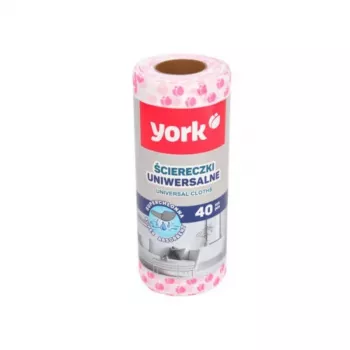 YORK Kuchynské utierky na rolke, 40 ks