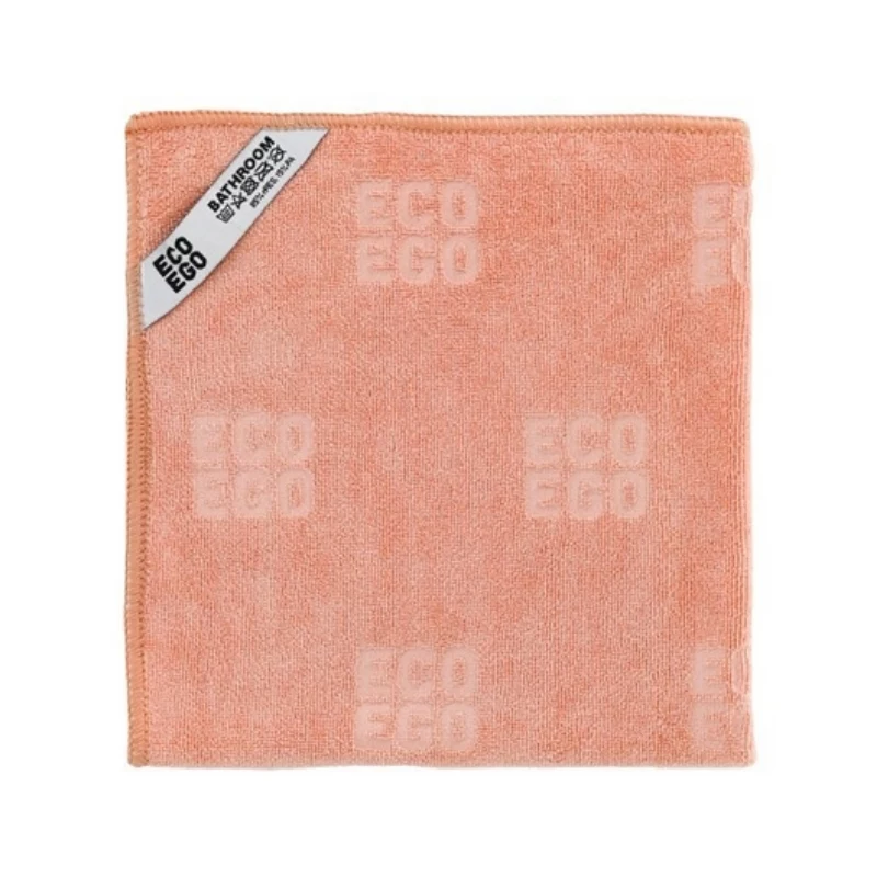 ECO EGO Mikrovláknová čistiaca utierka do kúpeľne, 30x30 cm, modrá