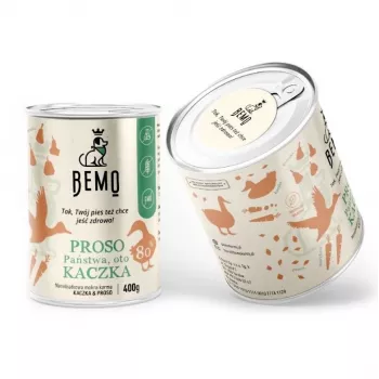 BEMO Proso Państwa oto Kaczka Mono - mokré krmivo pre psov - kačica - 400g