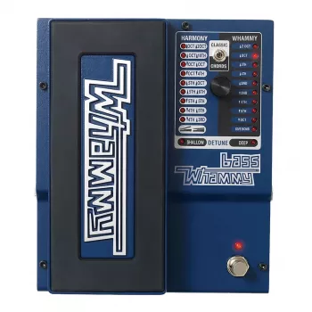 DigiTech Bass Whammy pitch-shift a harmony pedál pre basgitaru