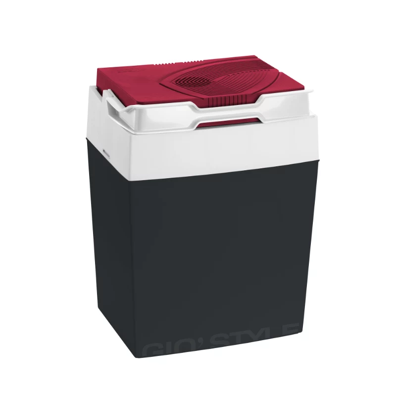 GIOSTYLE Brio 30 / 12V tmavosivá-červená/modrá elektrická chladiaca taška