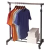 ORDINETT Deluxe vešiak na oblečenie biela 88x43x98-175cm