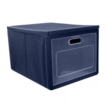 ORDINETT modulárny box 41x31x25 cm modrý