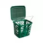 BIOBAG koš na bioodpad MaxAir 7L 24x19,7x20,5cm zelený