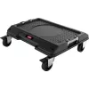 KETER DIY Connect transportný vozík 55,7x43,7x16,4 cm, čierny/červený, IP54, nosnosť 30 kg