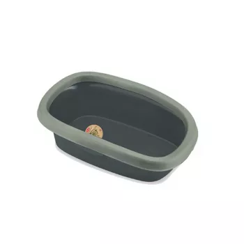 STEFANPLAST mačacie WC Sprint 10 43x31x14 cm sivá/zelená