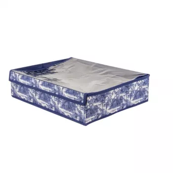 ORDINETT organizér s vekom 44x34x11 cm Kyoto taupe