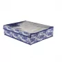 ORDINETT organizér s vekom 44x34x11 cm Kyoto taupe