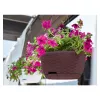 STEFANPLAST závesný kvetináč Natural Ø30x14,5cm tmavohnedá