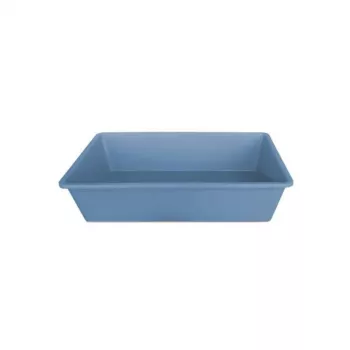 STEFANPLAST WC pre mačky 40x30x10 cm modrá