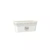 STEFANPLAST kvetináč s podmisou Gaia 30x13x12 cm biela