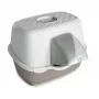 STEFANPLAST WC pre mačky Tres Chic Outdoor 56x54,5x39cm biela/svetlosivá