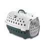STEFANPLAST Travel Chic prepravná klietka pre domáce zvieratá 50x34,5x32 cm biela/zelená