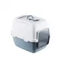 STEFANPLAST Cathy Comfort mačacie WC s krytom 58x45x48 cm biela/modrá