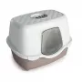 STEFANPLAST mačacie WC Tres Chic Indoor filter, 56x39x39 cm, biela/svetlosivá