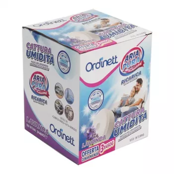 ORDINETT tablety absorbujúce vlhkosť náplň 450g x 3 ks levanduľa