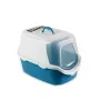 STEFANPLAST Cathy Easy Clean mačacie WC s krytom 56x40x40 cm biela/modrá