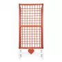 GIOSTYLE Love sušiak na bielizeň biela/oranžová 180x56x96cm