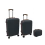 ORDINETT komoda so zásuvkami 3-dielna sada, 60L + 43L + 15L, sivá