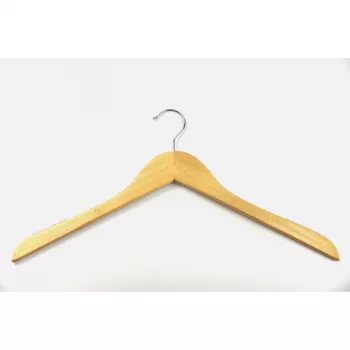 ORDINETT vešiaky z dreva 3 ks 44,5 cm prírodné drevo