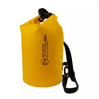 GIOSTYLE vodotesný termický suchý vak Nautic Storm M 10L, Ø20x45cm, žltá
