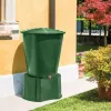STEFANPLAST stojan na dažďovú vodu pre sudy 210L/310L, 70x38 cm, zelený