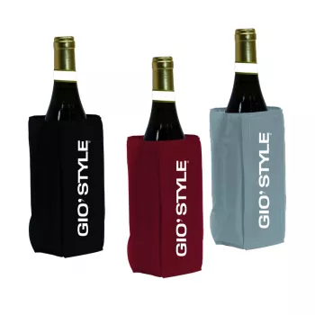 Giostyle chladič na fľašu vína Glacette Dark Assorted, čierna/sivá/burgundská červená