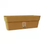 STEFANPLAST Ethica truhlík s podmiskou 30x13x12 cm horčicovožltý