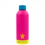 GIOSTYLE Fluo fľaša na pitie 0,5L sortiment ružová/žltá/zelená/modrá