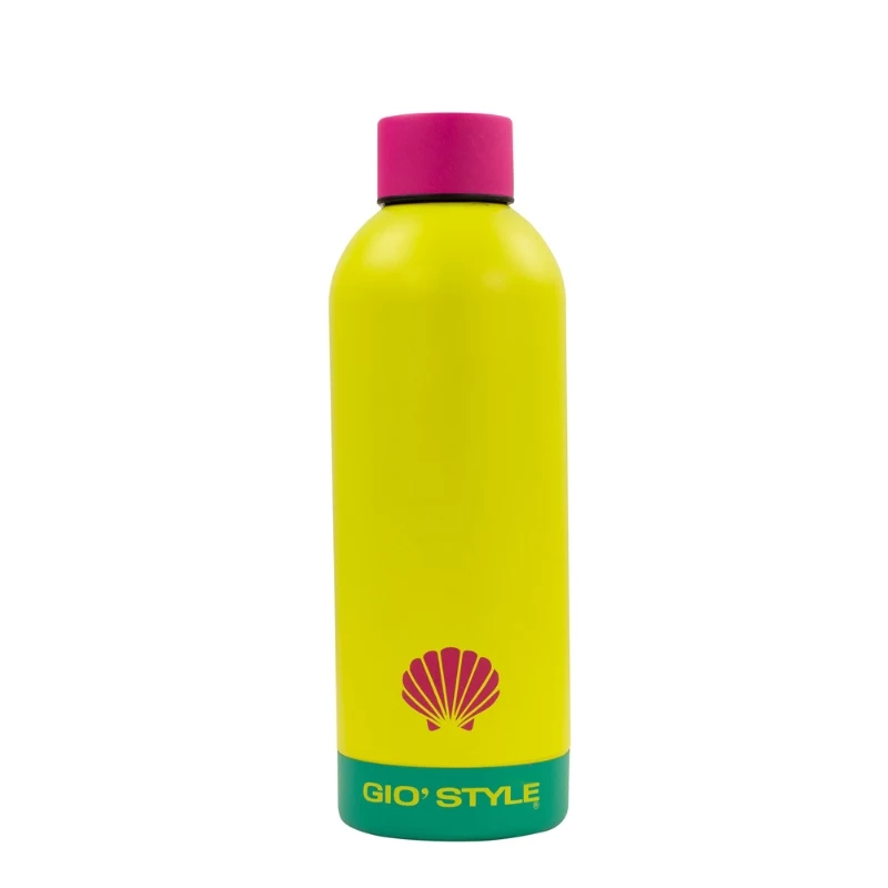 GIOSTYLE Fluo fľaša na pitie 0,5L sortiment ružová/žltá/zelená/modrá