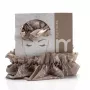 MARTINI SPA Sprchová čiapka Natural - PEVA vodoodolná opakovane použiteľná ochrana vlasov