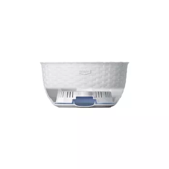 STEFANPLAST Závesný kvetináč Natural Ø30x14,5cm hnedá