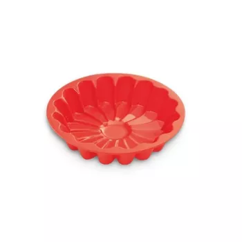 GUARDINI Juliette Silikónová forma na pečenie kvet Ø 22 x 5 cm červená