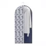 ORDINETT Obal na oblečenie 60x135cm Kyoto sivý
