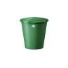 STEFANPLAST Sud na dažďovú vodu 210L s vekom a kohútikom Ø76,5x84cm zelený