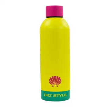 GIOSTYLE Fluo Fľaša na pitie 0,75L sortiment ružová/žltá/zelená/modrá