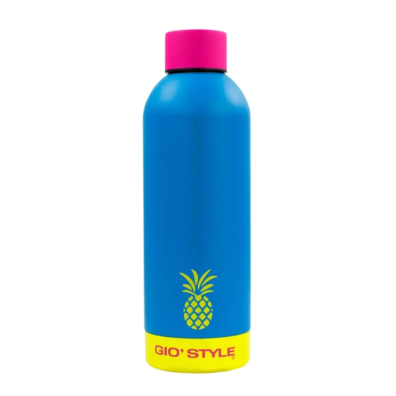 GIOSTYLE Fluo Fľaša na pitie 0,75L sortiment ružová/žltá/zelená/modrá