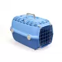 STEFANPLAST prepravný box Horizon 1 s kovovými dverami 48x32x30 cm svetlomodrý/modrý