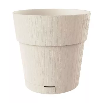 STEFANPLAST Ethica kvetináč s podmisou Ø40x39cm biela