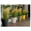 STEFANPLAST Ethica kvetináč s podmisou Ø40x39cm biela