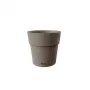STEFANPLAST Ethica kvetináč s podmisou Ø20x19cm hnedá