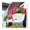 STEFANPLAST závesný kvetináč Natural Ø30x14,5cm biela