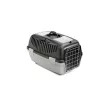 STEFANPLAST prepravný box Gulliver 2 s kovovými dverami 55x36x35 cm tmavosivý/svetlosivý