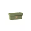 STEFANPLAST Ethica truhlík s podmiskou 30x13x12 cm zelený
